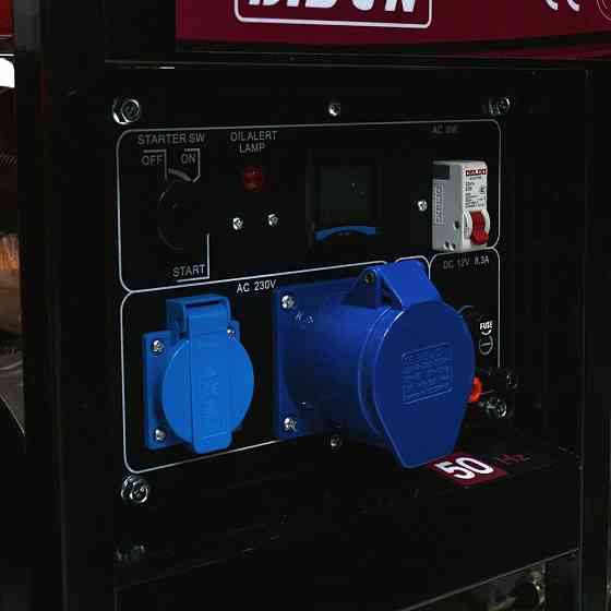 Дизельний генератор BISON BS8500DCE максимальна потужність 6.5 кВт Киев