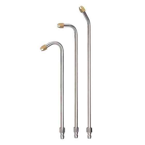 Насадка 90° для високого тиску з нержавіючої сталі 210 мм Київ