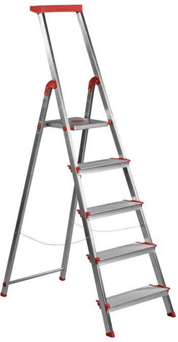 Лестница Rolser Escalera Brico 220 5 широких ступеней (BRI027) Киев - изображение 1