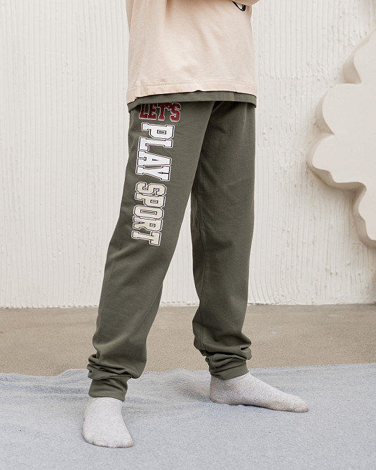 Піжама підліткова комплект зі штанами на хлопчика — Sport Tom John 89944 Київ - фото 3