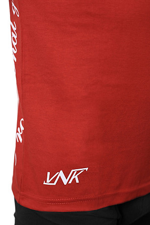 Футболка VNK Red чоловіча розмір L червона 100% бавовна для щоденного використання Київ - фото 9