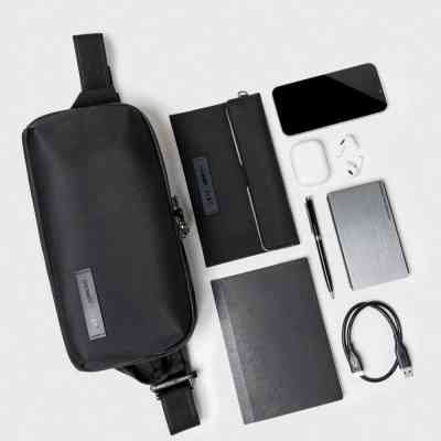 Сумка Pacsafe x SLNT pocket sling Черная (83102100) Винница