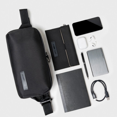 Сумка Pacsafe x SLNT pocket sling Чорна (83102100) Вінниця - фото 2