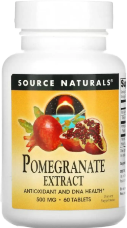 Экстракт граната Source Naturals Pomegranate Extract 500 мл 60 таб Киев