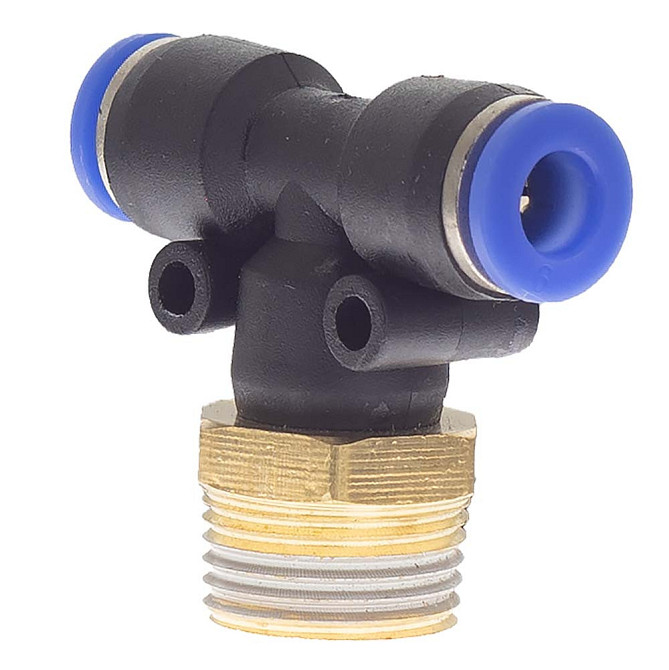 Штуцер цанговый Т Ø6мм МТ 3/8