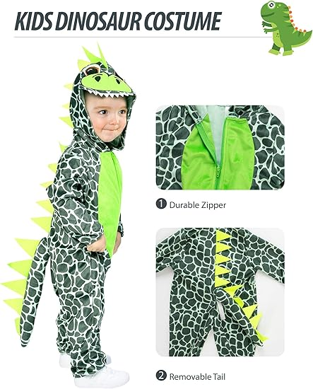 Дитячий костюм динозавра IKALI Triceratops Dino Outfit Луцьк - фото 1