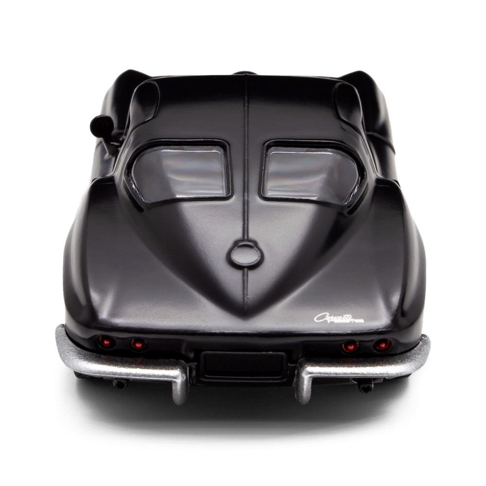 Автомодель - Chevrolet Corvette Split Window 1963 (матовий чорний) Днепр - изображение 10