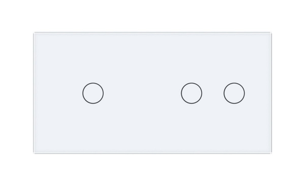 Розумний сенсорний ZigBee вимикач 3 сенсора (1-2) Livolo білий скло (VL-C701Z/C702Z-11) Коломыя - изображение 6
