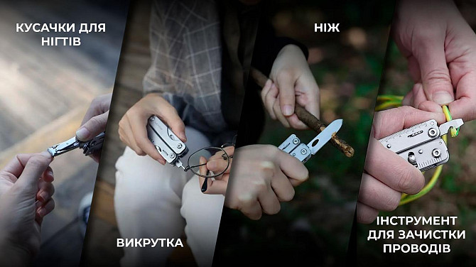 Міні мультитул Roxon M1, сірий Киев - изображение 4