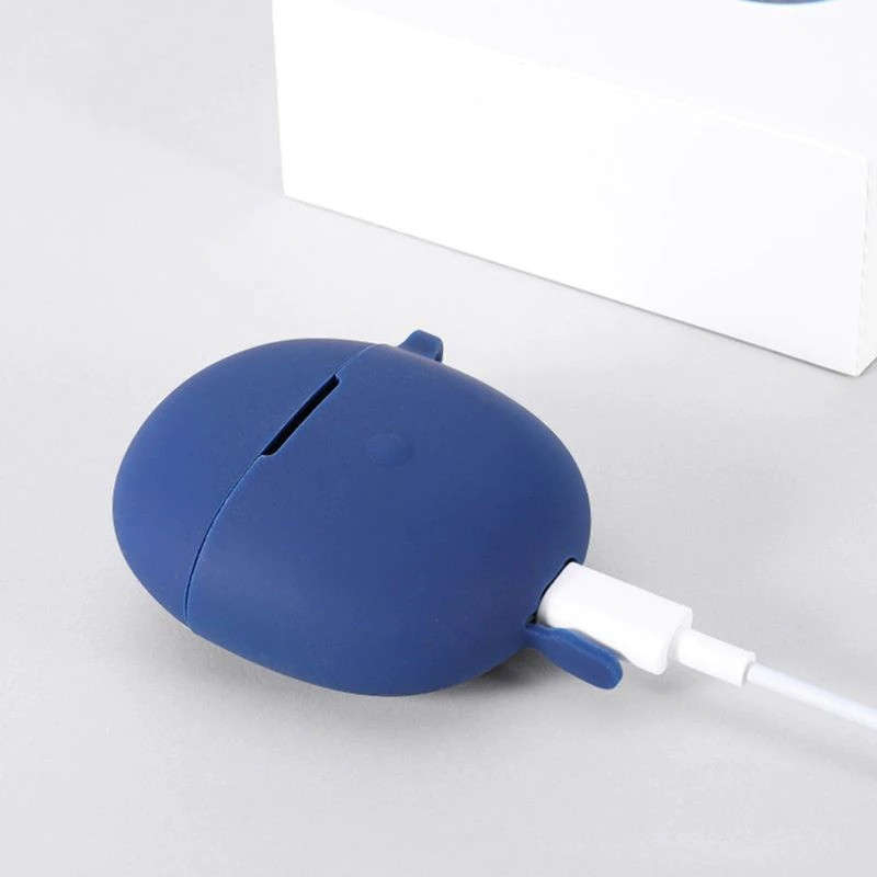 Чехол-накладка для навушників з карабіном NNM (Синій) Николаев - изображение 3