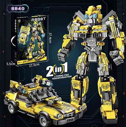 Конструктор Robot Трансформер Бамблби, 2 в 1, 617 деталь, совместим с Lego Киев