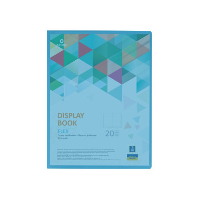 Папка з файлами Optima А4 з 20 файлами 