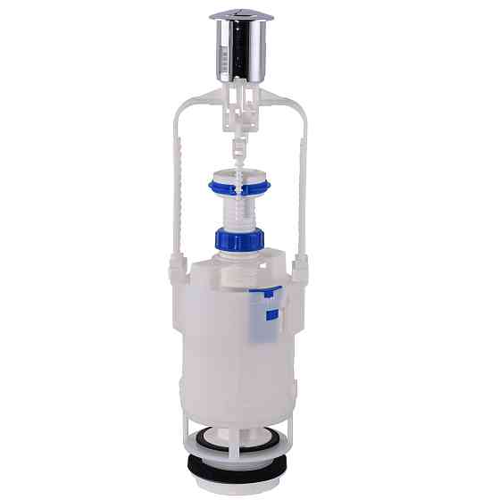 Двухфункціональний зливний клапан K.K.POL, низький, 3/6л (350/ZSD/206-00-T0) Київ