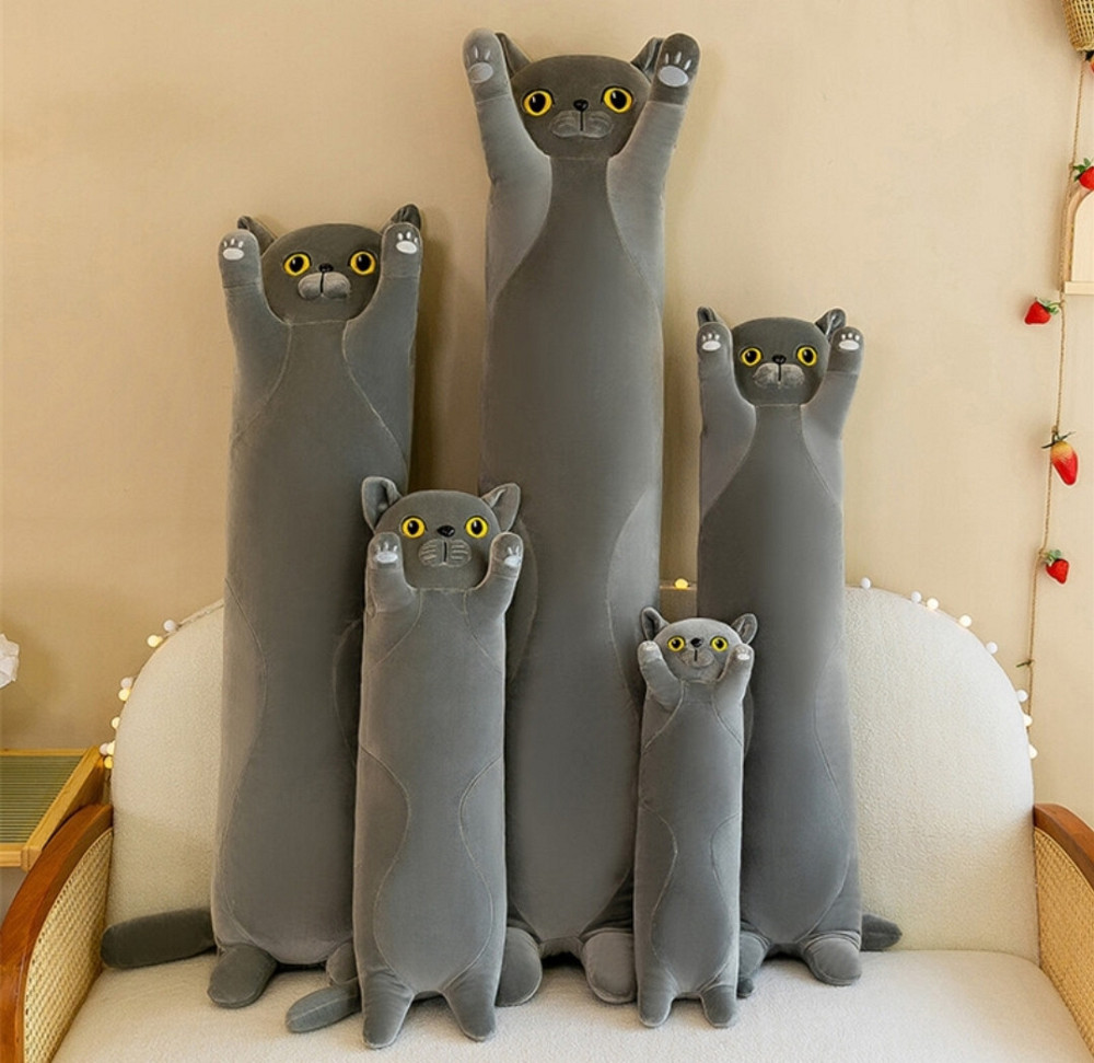 Британский Кот батон 70 см Серый Киев - изображение 1