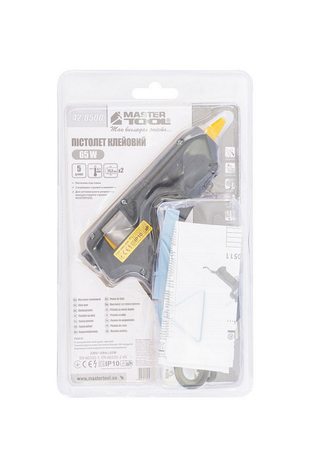 Пистолет клеевой MASTERTOOL Ø 11.2 мм 40 Вт/220 В/50 Гц 42-0500 Ровно - изображение 4