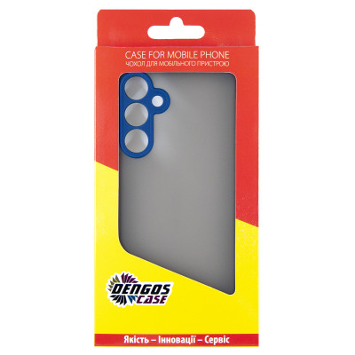Чохол до мобільного телефона Dengos Matte Samsung Galaxy M35 5G Blue (DG-TPU-MATT-145) Вінниця - фото 5