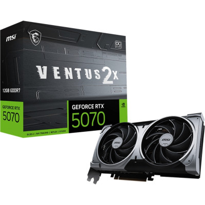 Відеокарта MSI GeForce RTX5070 12Gb VENTUS 2X OC (RTX 5070 12G VENTUS 2X OC) Вінниця - фото 6