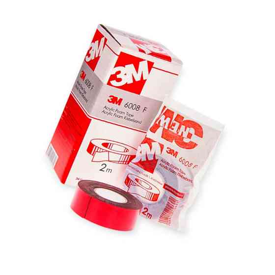 Скотч 2-х сторонній "сірий" 2м х 40мм 0.8мм 3м 3M Мукачево