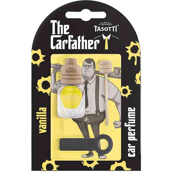 Ароматизатор для авто на обдув "Carfather Wood" Vanilla (Ваніль) 7мл Tasotti Київ