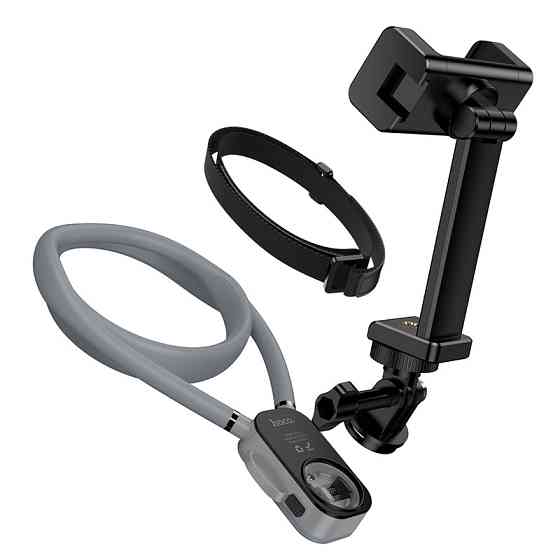 Кріплення для телефона на шию HOCO K30 Campo neck-hanging holder Black Gray Одеса