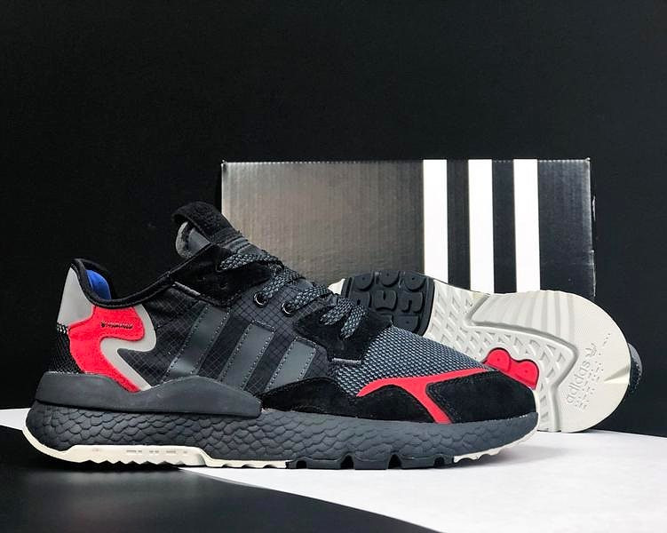 Кросівки Чоловічі Adidas Jogger Чорні Адідас Бігові (розміри: 41,42,43,44,45) Відео Огляд Дніпро - фото 10