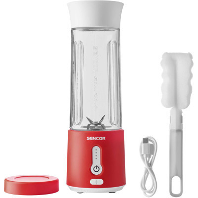 Блендер Sencor Блендер Sencor портативний для смузі 150Вт, чаша-500мл, USB-C, б (SBL134RD) Вінниця - фото 8