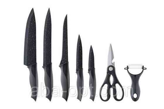 Набір ножів у магнітній коробці 7 предметів Блек (шт) Одеса