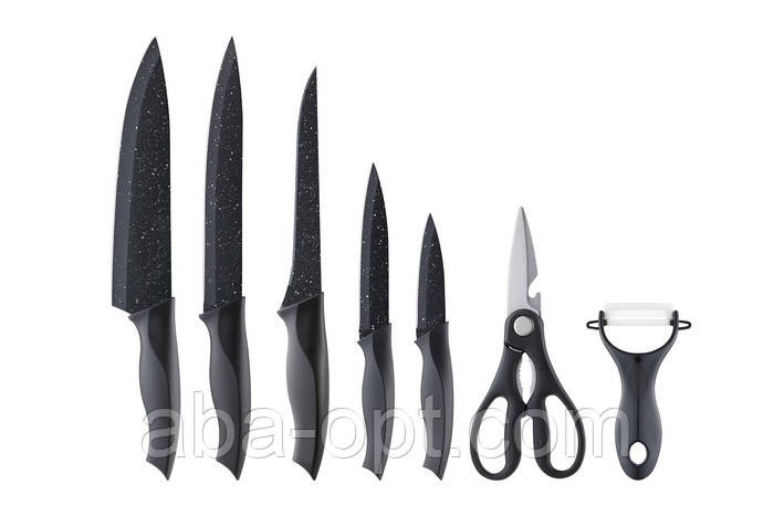 Набор ножей в магнитной коробке 7 предметов Блэк (шт) Одесса - изображение 1