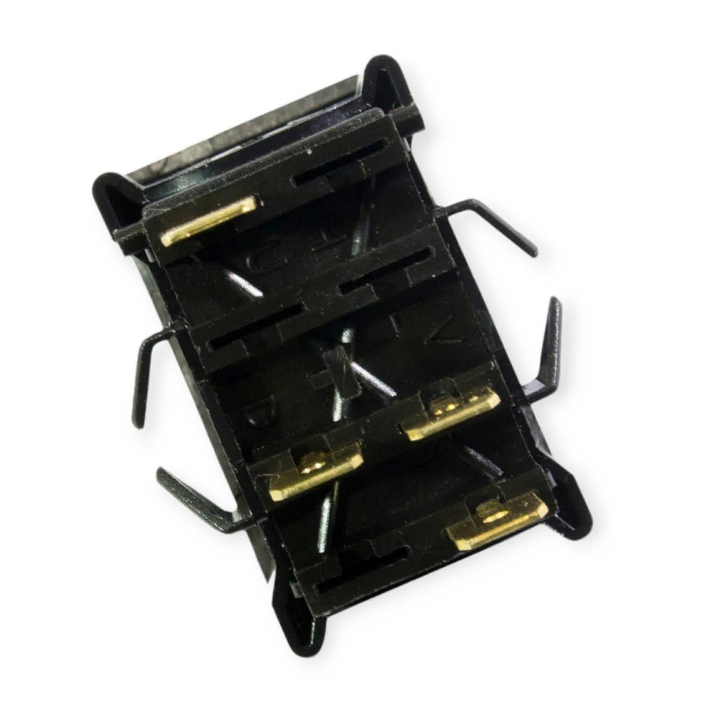 Кнопка обігрів заднього скла 2101-2107, 2121 без підсвічування (4 контакти) ЗП (клавіша) Мукачево - фото 1