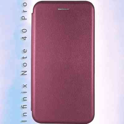 Чохол до мобільного телефона BeCover Exclusive Infinix Note 40 Pro (X6851) Red Wine (712222) Вінниця