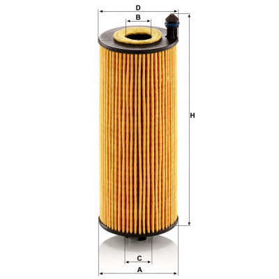 Фильтр масляный Mann HU6032Z Винница - изображение 3