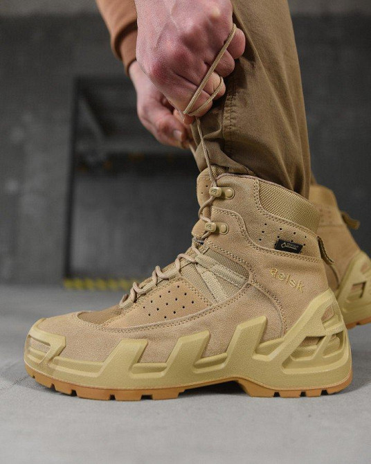 Ботинки тактические aeisk gore tex coyot ВТ6612 Одесса - изображение 8