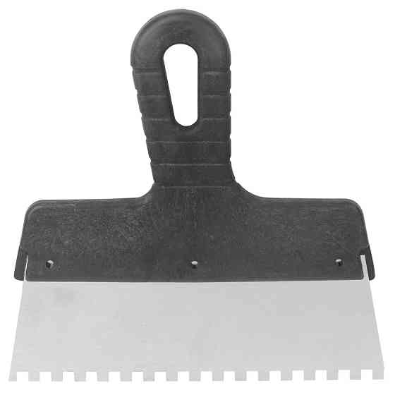 Шпатель зубчатый (нержавеющий) 200мм 6×6 GRAD (8321345) Киев