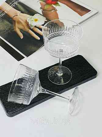 Набір келихів для вина кокетів 6 шт "Торіно" 340 мл скло прозоре 102-735 Київ