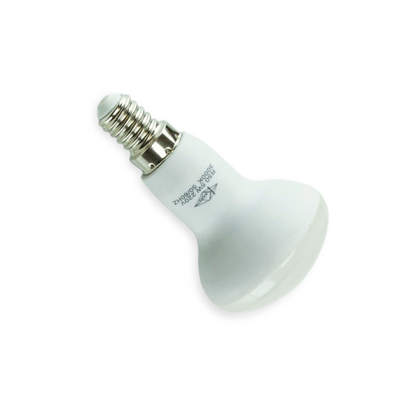 Лампа 220V E14 5W R50 3000K теплый белый светодиодная Мукачево - изображение 1