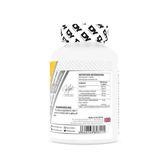 Витамин C DORIAN YATES NUTRITION VITAMIN C+ (Plus) 60 TAB Луцк