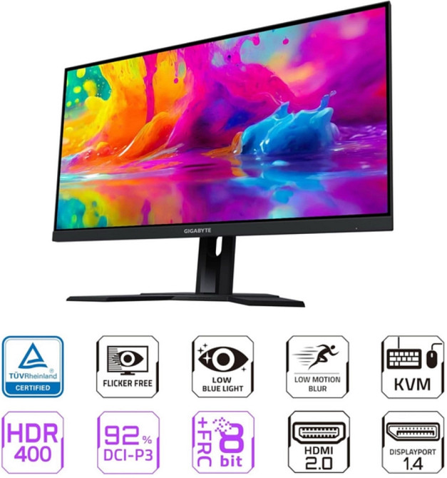 Монітор 27" Gigabyte M27Q Gaming Monitor -- QHD 2K / Super Speed IPS / 170Hz OC Київ - фото 5