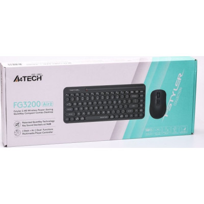 Комплект A4Tech FG3200 Air2 Wireless Grey (4711421997270) Винница - изображение 7