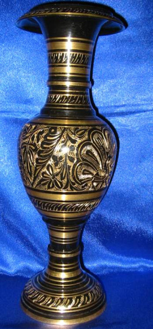 Кількість: Ваза бронзова чорна Київ - фото 1