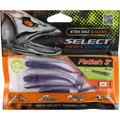 Силикон рыболовный Select Fetish 3" 280 (6 шт/уп) (1870.71.25) Винница