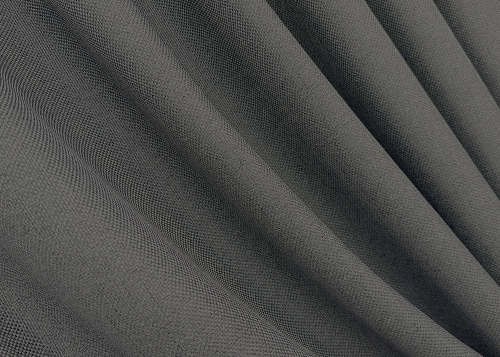 Комплект готовых штор VR-Textil Лен-блэкаут № 1220ш Серый 150х270см 2 шт (33-0038) Киев - изображение 14
