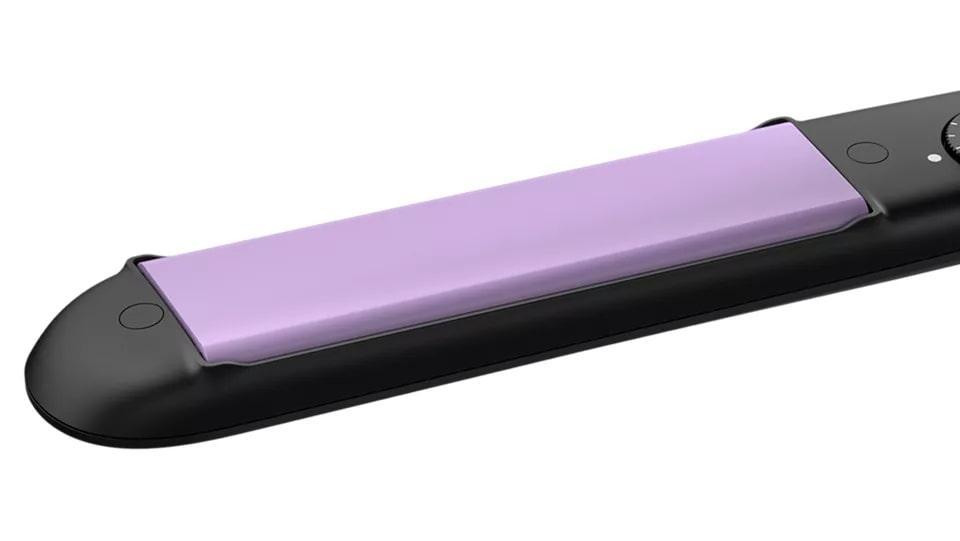 Праска (Випрямляч) для волосся Philips BHS377/00 чорний з фіолетовим Харків - фото 2