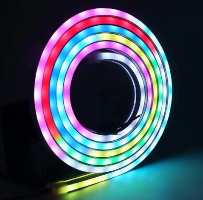 Светодиодная лента LED NEON 5м мультицвет силиконовая с пультом, влагозащита 12V-220V Одесса - изображение 6