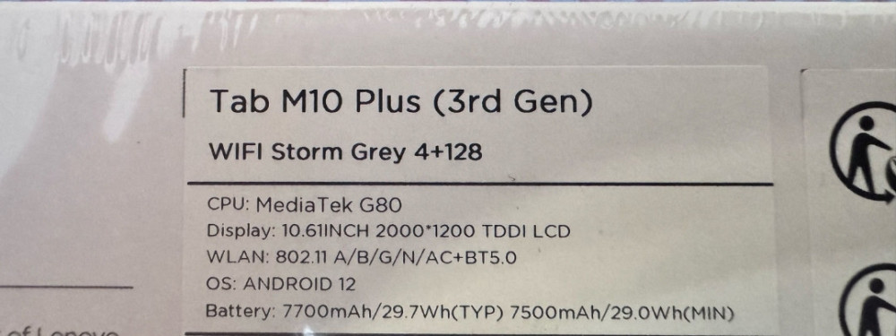 Планшет Lenovo Tab M10 Plus 3rd Gen 4/128. Харків - фото 1