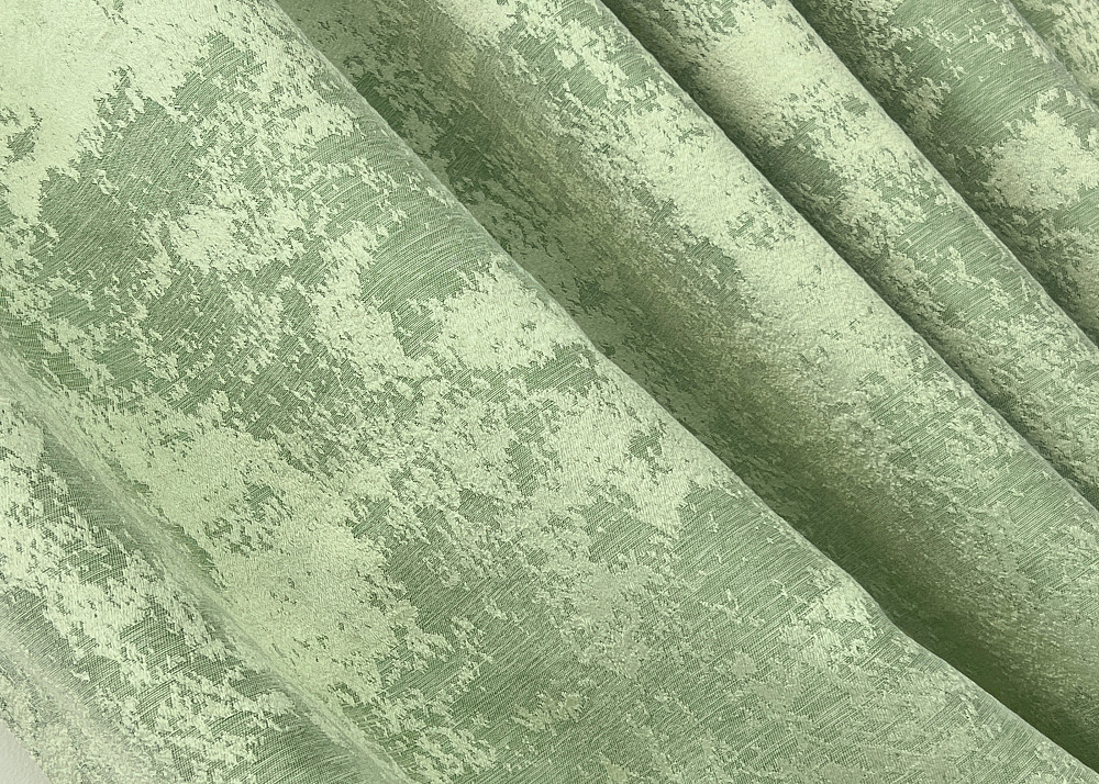 Комплект коротких штор VR-Textil Жакард Sultan XO № 1147ш Світло-оливковий 140х170 см 2 шт (35-0420) Київ - фото 5