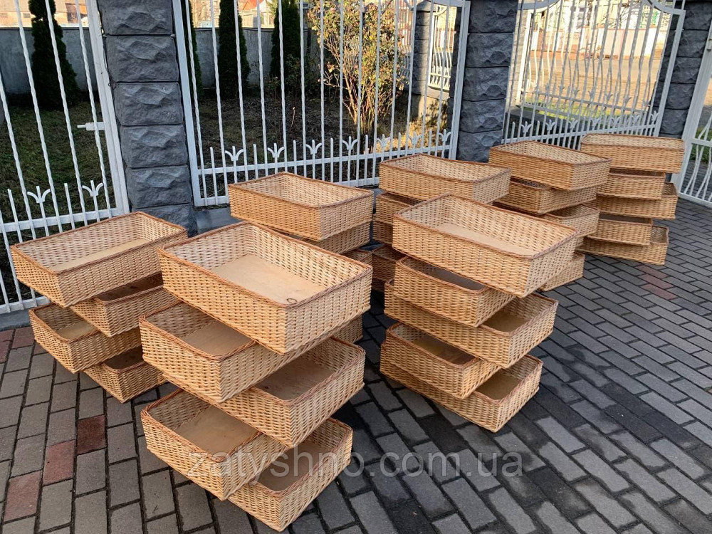 Корзина плетеная лоток из лозы Киев - изображение 4
