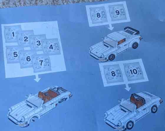 Конструктор 1в1 Lego Creator 10295-Porsche 911 Turbo/Targa Київ