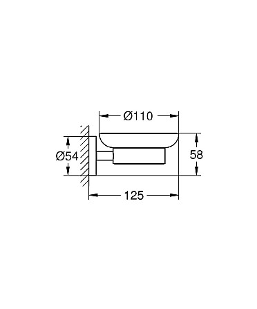 Мыльница Grohe Essentials New (40368001) Черновцы - изображение 4