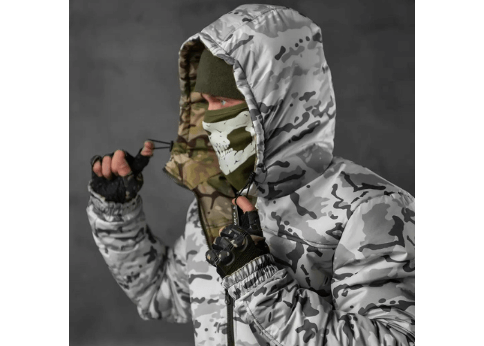 Двухсторонний тактический костюм куртка и штаны Oblivion Werewolf (Мультикам + Арктика) размер S Киев - изображение 9