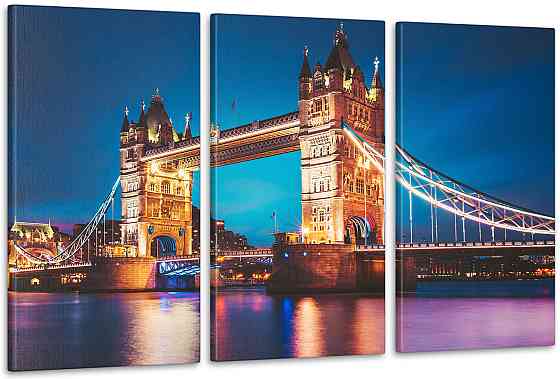 Модульна картина Нічний Лондон Аrt-204_3А Київ